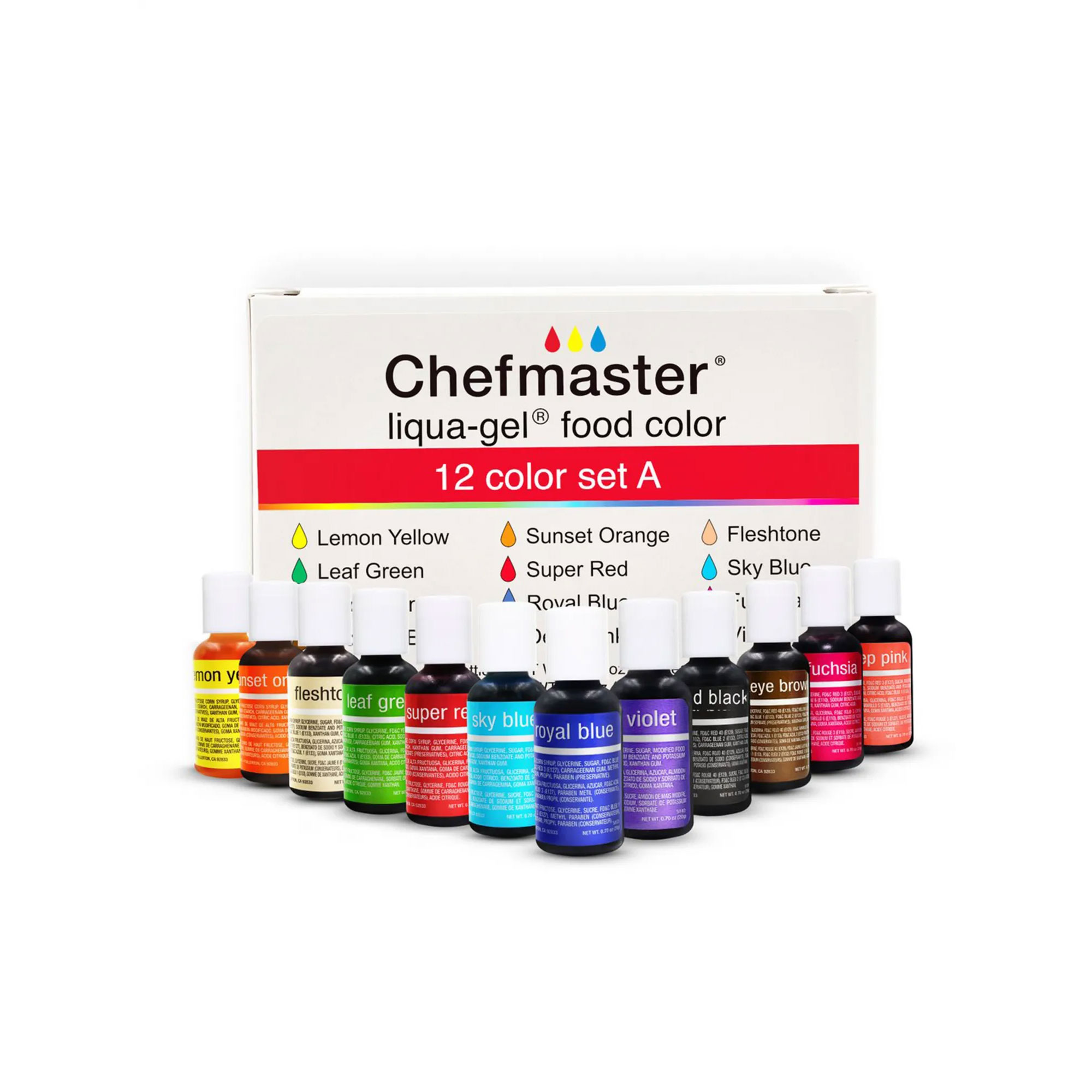 Cm - 12 Pcs Set A
