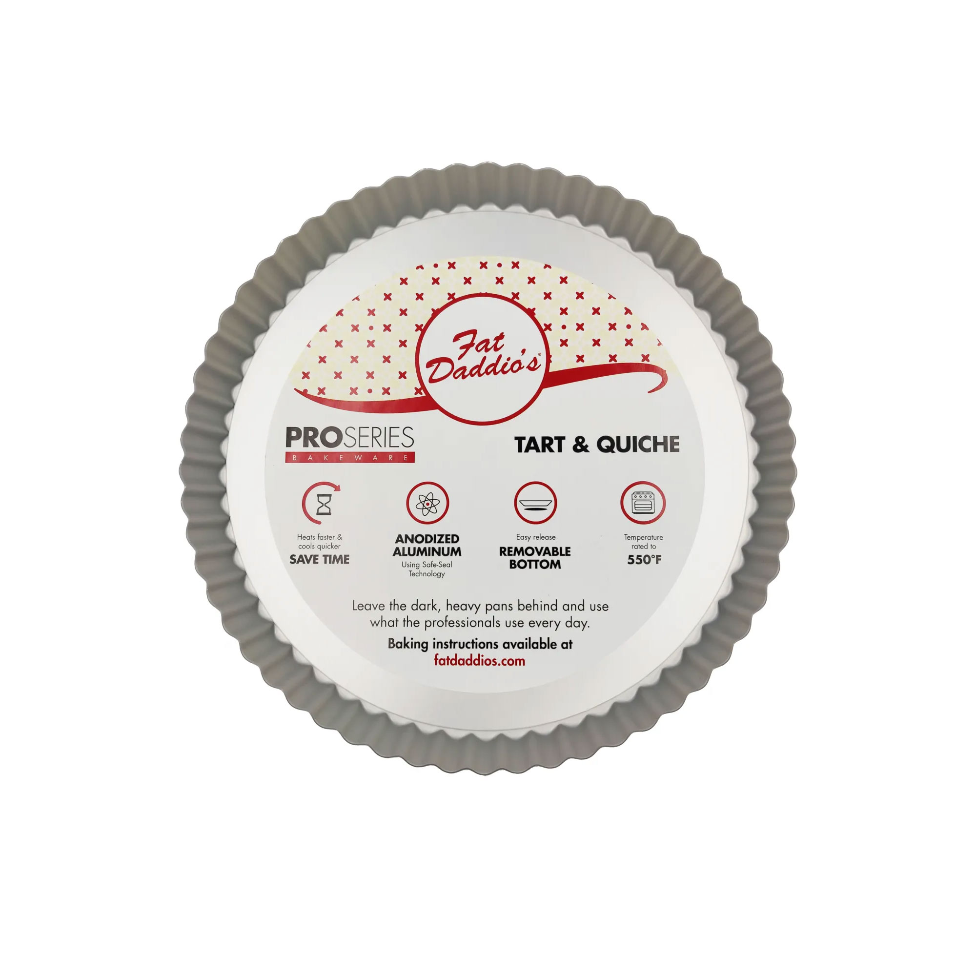Fluted Tart Pan 11X1