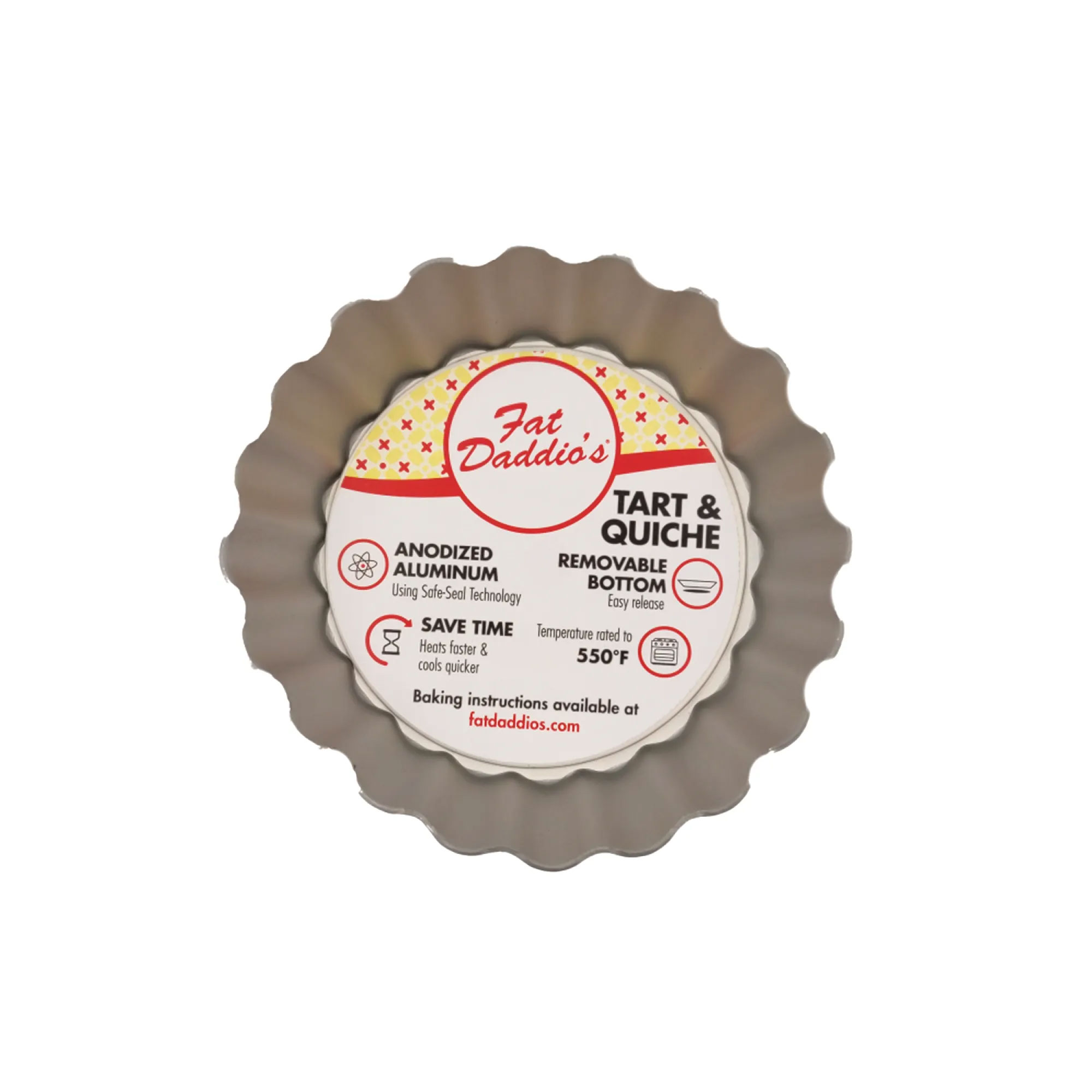 Fluted Tart Pan 3.75X1