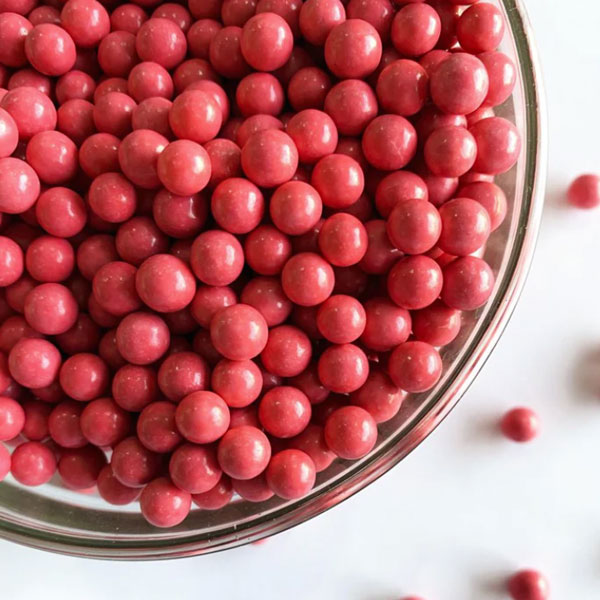 Red Pearls 6Mm - 1Kg