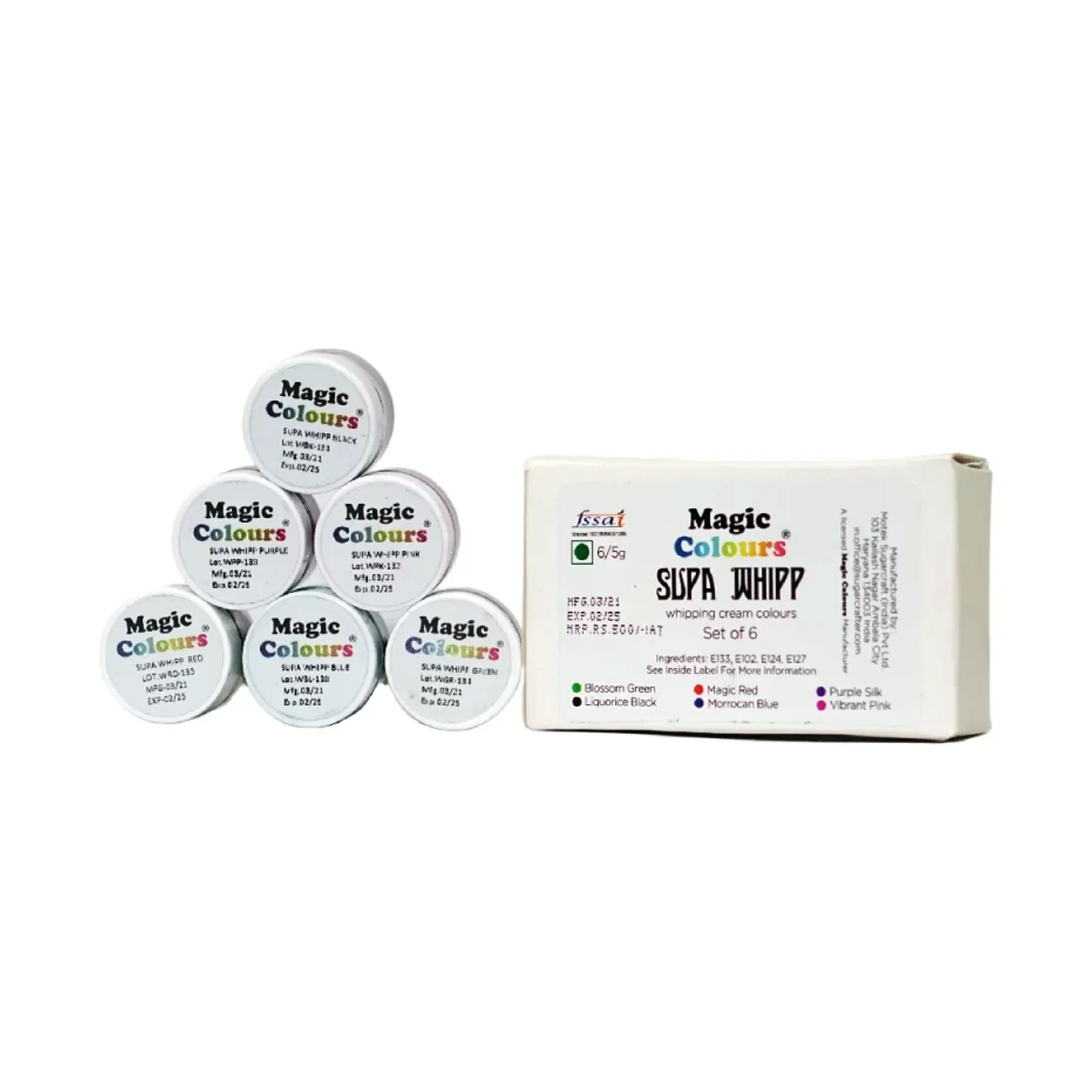 Supa Whipp - Set Of 6
