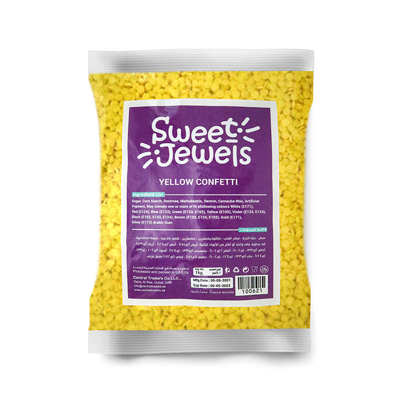 Gold Metallic Sugar Rod 1Kg